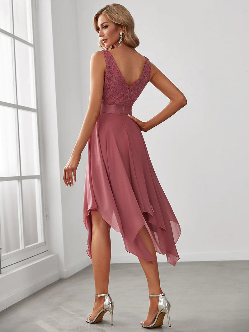 Clarissa Cocktail Dress Dusty Rose Order In