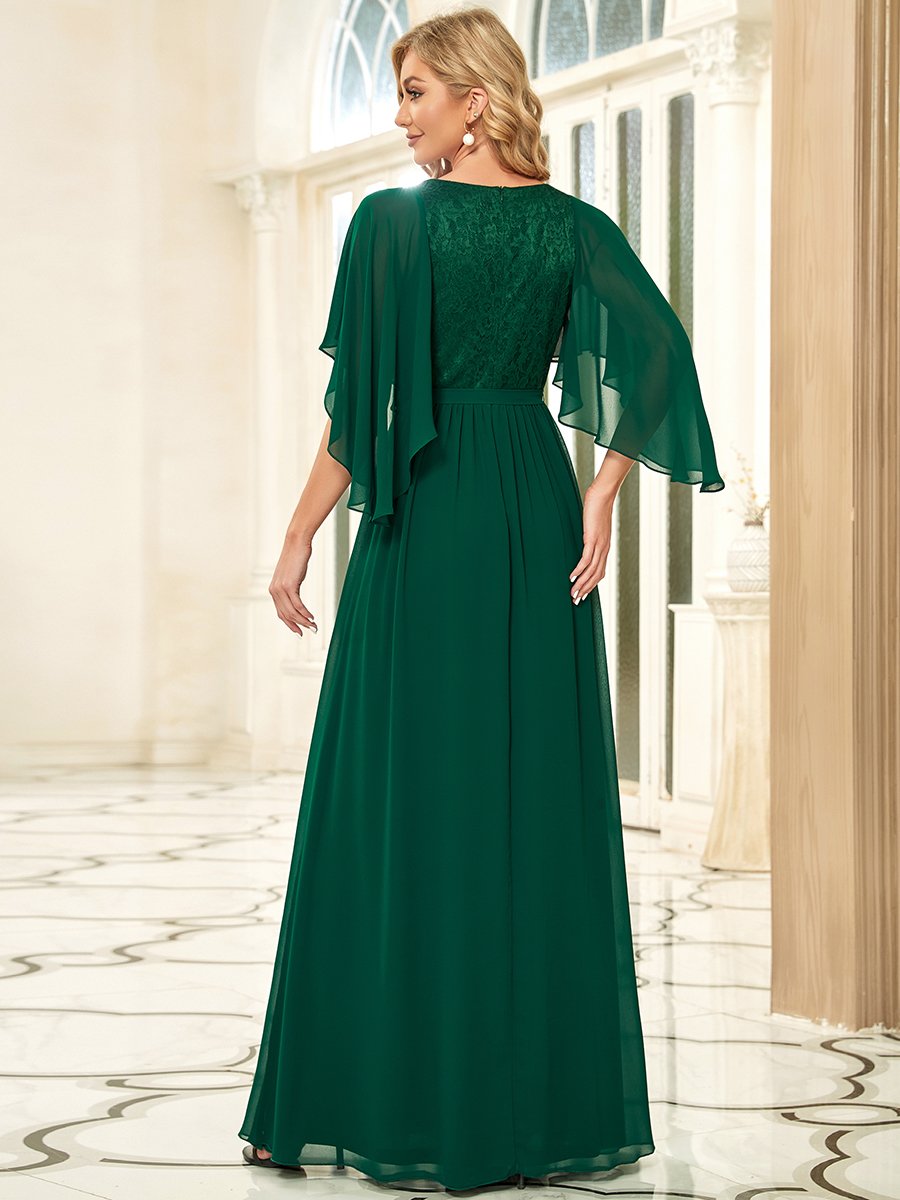 Kerry Forest Green Stock Dress