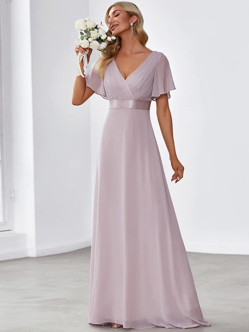 bridesmaid dresses with sleeves uk